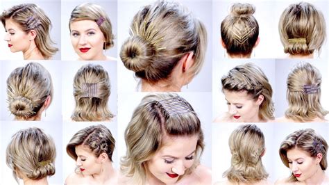 Free How To Pin Short Hair Up For New Style Best Wedding Hair For