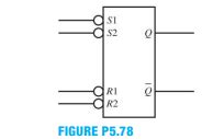 Solved Draw The Gate Level Circuit For The S R NAND Latch Shown In