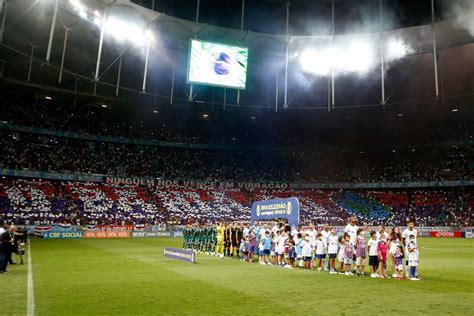 Bahia X Guarani Registra Recorde De P Blico Em Jogos Entre Clubes Na