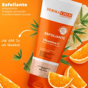 Gel Esfoliante Vitamina C Dermachem 100g