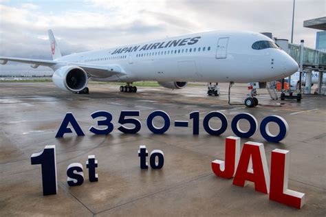 Japan Airlines Takes Delivery Of Its First A Machinery Market