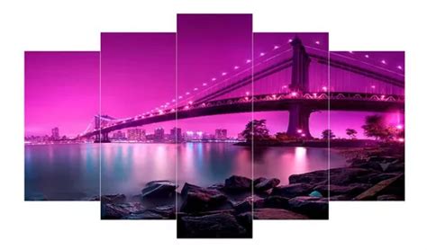 Marco De Mosaico Purple Bridge Piezas Mdf Mercadolibre