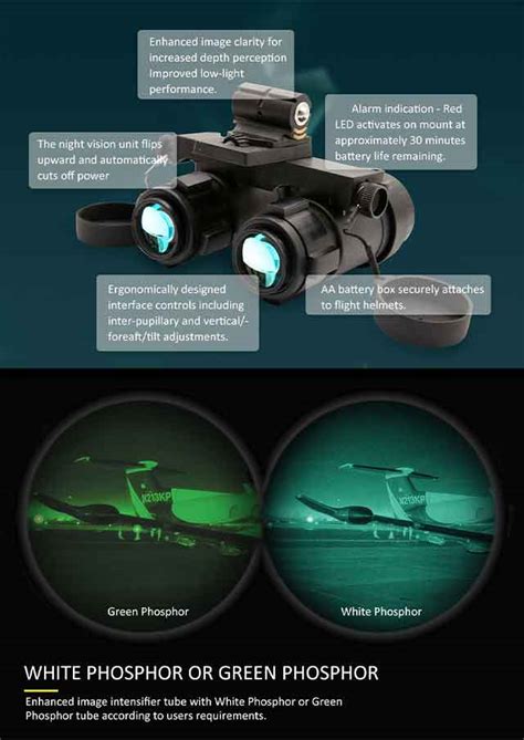 Anv 9 Pilot Night Vision Aviation Night Vision Goggles