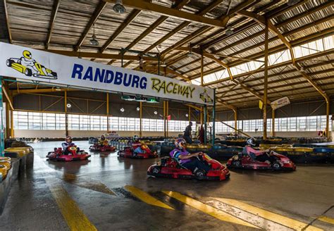 Karting At Randburg Raceway In Randburg Gauteng