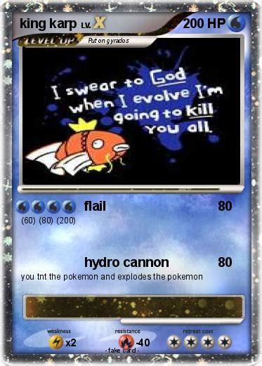 Pokémon King Karp Flail My Pokemon Card