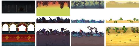 The Spriters Resource Full Sheet View Princess Fury Backgrounds