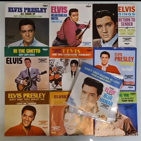 Elvis Presley Limited Edition Collectors Edition Multiple Titles