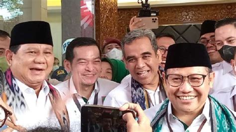 Cakep Pantun Cak Imin Bikin Prabowo Ketawa Lepas