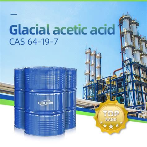 The Factory Produces 99 8 Glacial Acetic Acid GAA Food Grade And