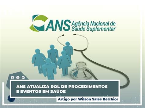 ANS atualiza Rol de Procedimentos e Eventos em Saúde RMS Advogados