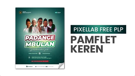 Pamflet Sholawat Dari Aplikasi Pixellab Free File Plp Youtube