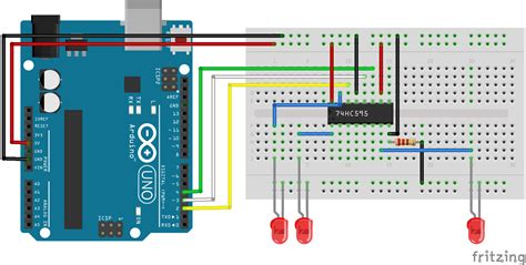 Utilisation D Un Registre D Calage Avec Arduino Aranacorp