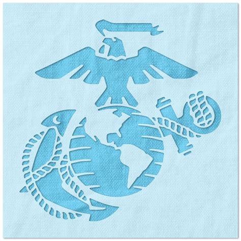 Usmc Logo Stencil