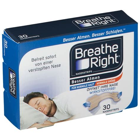 Besser Atmen Breathe Right Nasenpflaster Beige Normal St Shop Apotheke