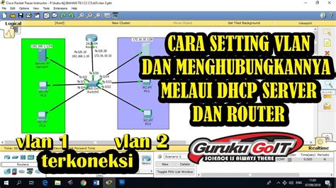 Konfigurasi Vlan Di Cisco Packet Tracer Youtube