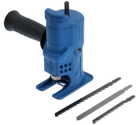 Насадка-лобзик для дрели (пилки по дереву и металлу 3 шт, хвостовик 8 ...