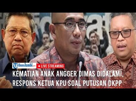 Ketua KPU Dinyatakan Langgar Kode Etik Terima Pencalonan Gibran Di