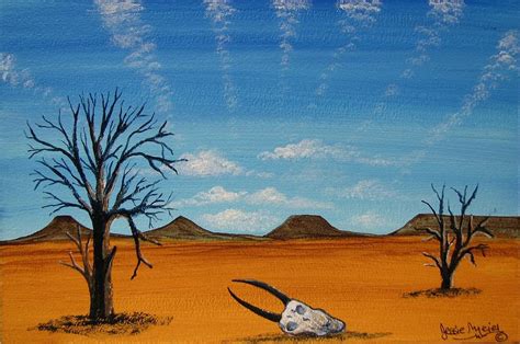 Drought In Our Land 4444 Painting By Jessie Meier