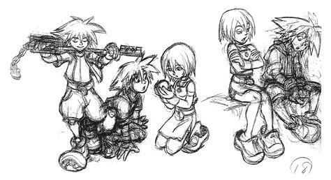 Filesora And Kairi Concept Art 1png Kingdom Hearts Wiki The