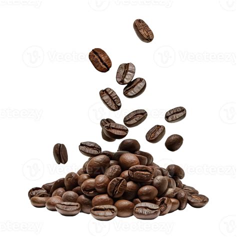 Falling Coffee Beans 47731496 Png