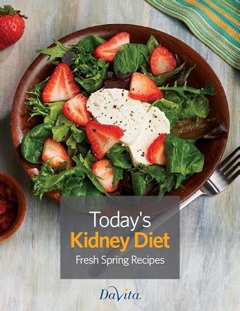 Today's Kidney Diet Fresh Spring Recipes Cookbook - Kidney Diet Tips