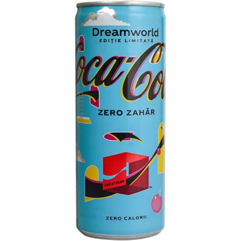 Coca Cola Zero Zahar Dreamworld Bautura Racoritoare Carbogazoasa