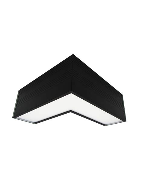 LC83NL LÁMPARA COLGAR 8W 4K CINTA LED 0 45X0 60CM NEGRA DERIVACIÓN EN