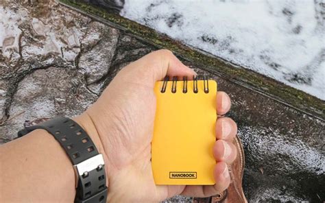 Nanobook: An EDC Stone Paper Notebook | Lever Gear