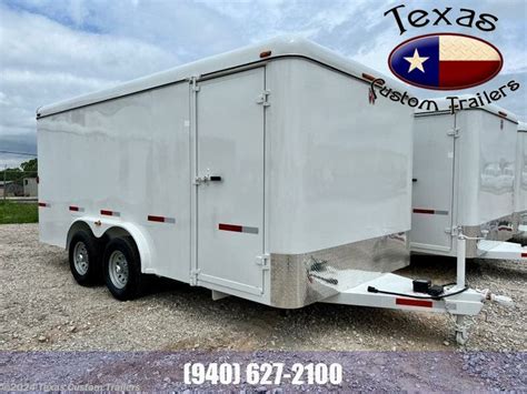 8x16 Cargo Trailer For Sale New W W Trailer Cc 16x8 2 5200