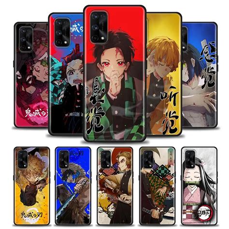 Demon Slayer Funda De Tel Fono Anime Para Realme C C C C