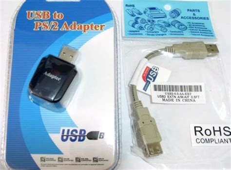 ps/2 to USB adapter converter for keyboards + short USB cable – ClickyKeyboards