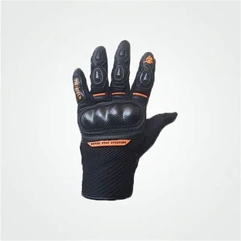 Orange,green Fabric MOTOTECH Urbane Short Carbon Gloves, For Motorcycles, Size: Various sizes at ...