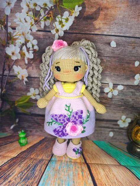 Cute Crochet Lina Doll Amigurumi Free Pattern Amigurumi