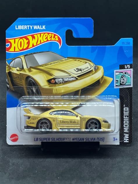 Hot Wheels LB Super Silhouette Nissan Silvia S Gold LBWK Liberty Walk Carshoping