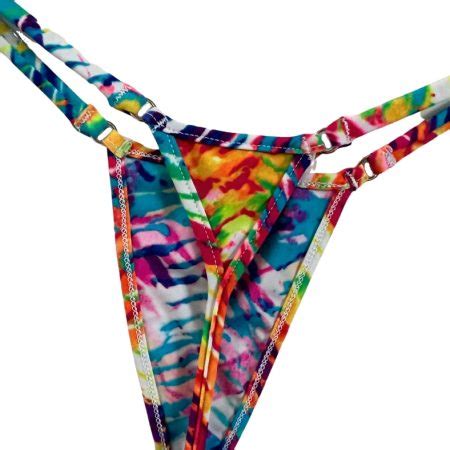 Vivid Waves Mini Bikini Bottom Micro Gigi