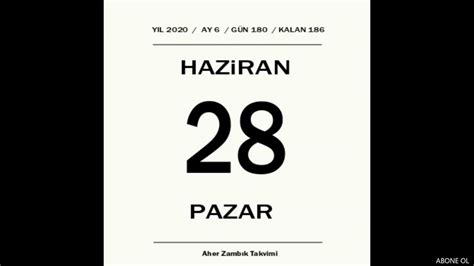 28 Hazİran Ne GÜnÜ Youtube