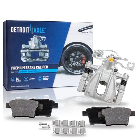 Detroit Axle Rear Brake Pads Left Disc Caliper Replacement For Ford