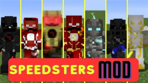 Speedsters Mod Showcase Minecraft Youtube