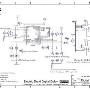 Digital Archives - Stomp Box Schematics 