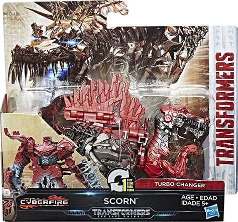 Transformers The Last Knight Step Turbo Changer Cyberfire Scorn