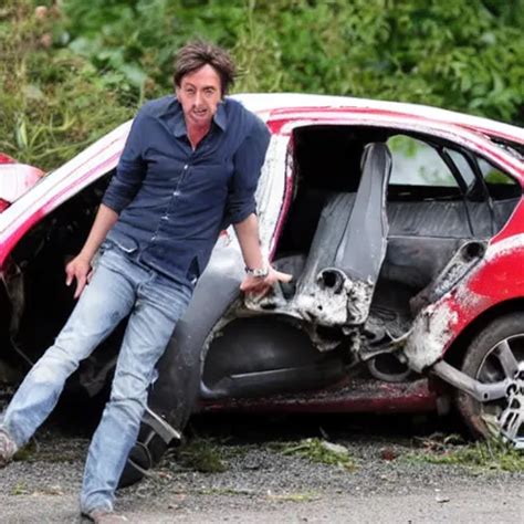 Richard Hammond Crashes His Car Stable Diffusion