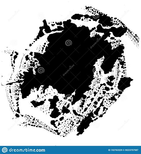 水彩艺术 在白色背景的抽象黑污点在墨水样式 墨水下落 灰色颜色 E 库存例证 插画 包括有 创造性 背包 152763329