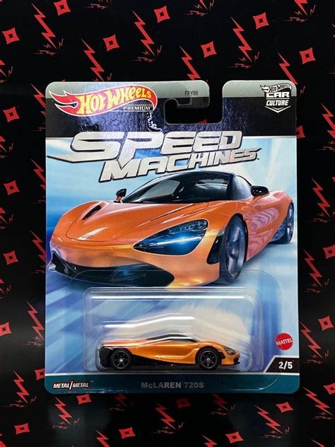 Hot Wheels Speed Machines Hotwheels Porsche GT McLaren S Ford GT Hobbies Toys