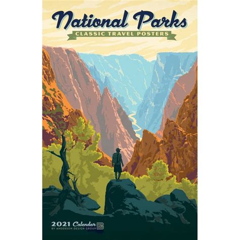 National Parks Classic Posters 2022 Wall Calendar May Calendar 2022