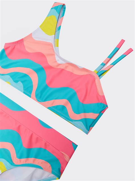 KARIŞIK Baskılı Kız Çocuk Bikini S Z F C LCW