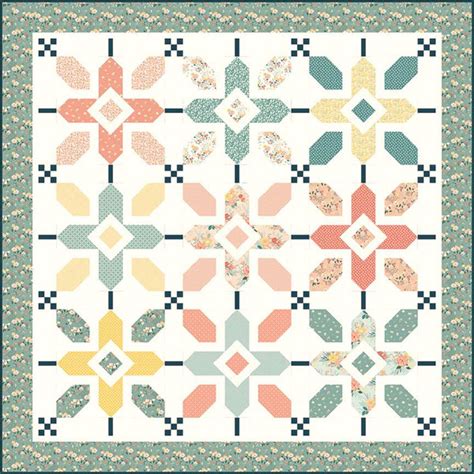 Sandy Gervais Pop Of Spring Quilt Pattern Riley Blake Designs