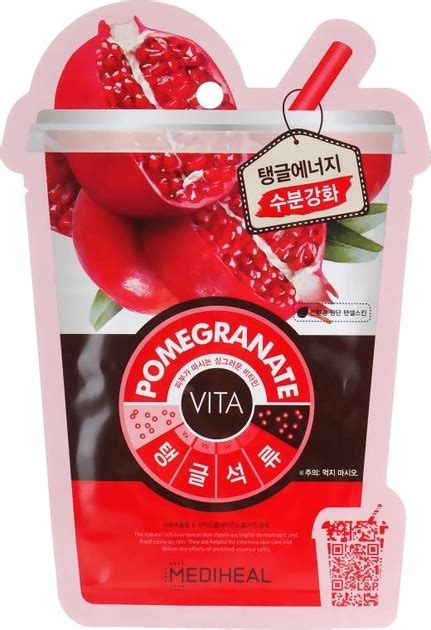 Маска для лица "Гранат" - Mediheal Pomegranate Vita Mask 25ml (736405 ...