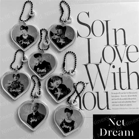 Jual Nct Keyring So In Luv With U Nct Dream Nct 127 Keychain Kpop