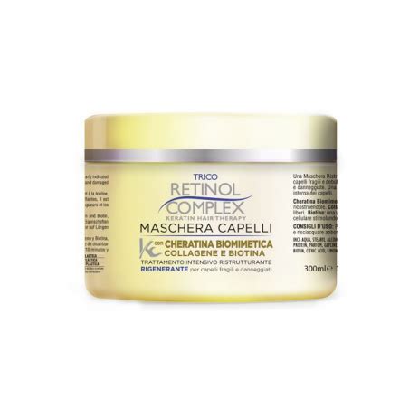 Retinol Complex Maschera Con Cheratina Biomimetica