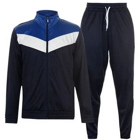 Marvito Enterprises Black Men Polyester Tracksuit At Rs 410 Set In Meerut